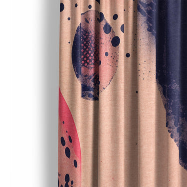 Spumante Pink & Purple Mockup Curtain Detail