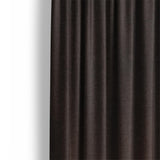 Keanu Watercolor Dark Brown Ombré Mockup Curtain Detail