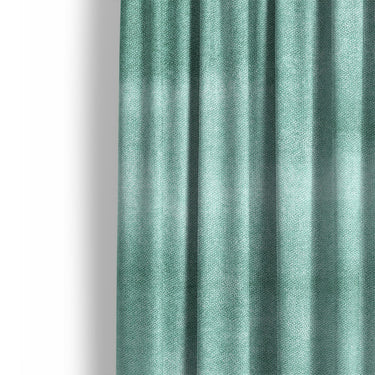 Jacinda Watercolor Teal Ombre Mockup Curtain Detail