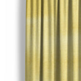 Jacinda Watercolor Yellow Ombre Mockup Curtain Detail