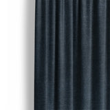 Keanu Watercolor Navy Blue Ombre Mockup Curtain Detail