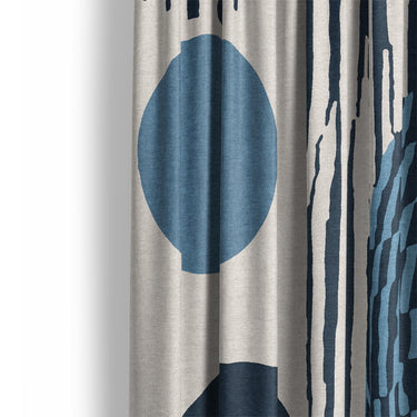 Charl Blue Mockup Curtain Detail