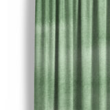Jacinda Watercolor Green Ombre Mockup Curtain Detail