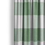 Buffalo Plaid Kelly Green Mockup Curtain Detail