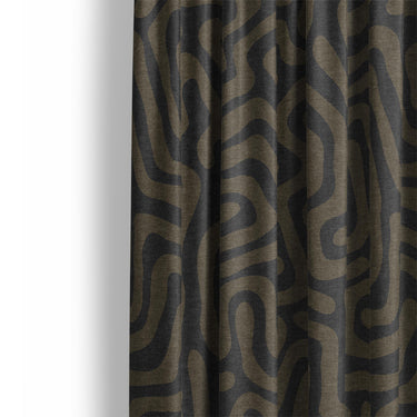 Kiva Brass Mockup Curtain Detail