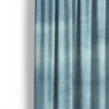 Jacinda Watercolor Blue Ombre Mockup Curtain Detail