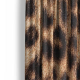 Cheetah Hide Print Mockup Curtain Detail