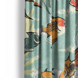Fish Tank Mockup Curtain Detail