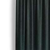 Keanu Watercolor Deep Teal Ombré Mockup Curtain Detail
