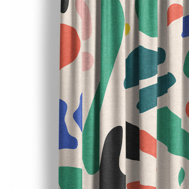 Aurelio Polychrome Mockup Curtain Detail