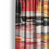 Jörgan Red & Black Mockup Curtain Detail