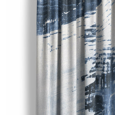 Emil Navy Blue Mockup Curtain Detail