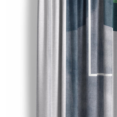 Gordian Green Mockup Curtain Detail