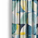 Aeolus Blue Green Mockup Curtain Detail