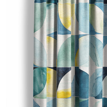 Aeolus Blue Green Mockup Curtain Detail