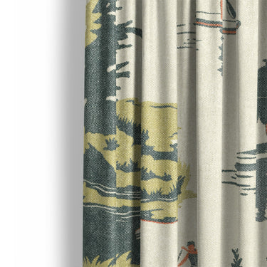 Paddleboard Party Mockup Curtain Detail