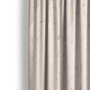Stephanie Ivory Monotone Mockup Curtain Detail