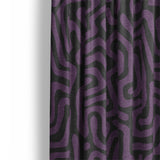 Kiva Purple Mockup Curtain Detail