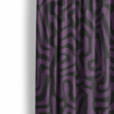 Kiva Purple Mockup Curtain Detail