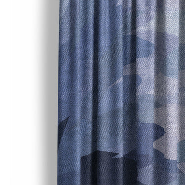 Dianthus Navy Mockup Curtain Detail