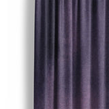 Andromeda Watercolor Purple & Blue Mockup Curtain Detail
