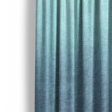 Kieran Watercolor Teal Ombre Mockup Curtain Detail