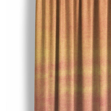 Imogen Watercolor Orange & Purple Ombre Mockup Curtain Detail
