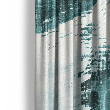 Emil Deep Teal Mockup Curtain Detail