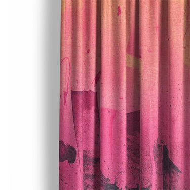 Caspian Multicolor Mockup Curtain Detail