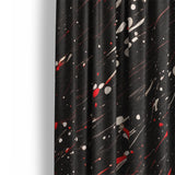 Edgar Red & Vintage Black Mockup Curtain Detail