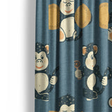 Musical Chimps Mockup Curtain Detail