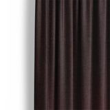 Keanu Watercolor Deep Red Ombré Mockup Curtain Detail