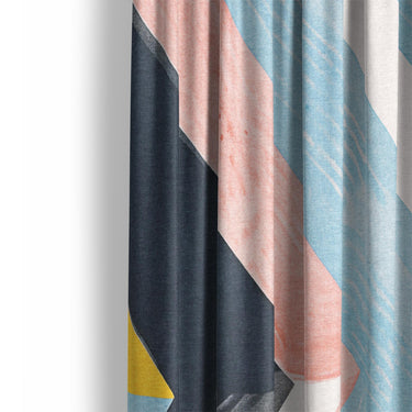 Eristical Multicolor Mockup Curtain Detail