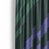 Prisma Mint & Periwinkle Mockup Curtain Detail