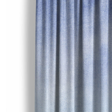 Micah Watercolor Blue & Teal Mockup Curtain Detail