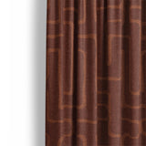 Terra Vermillion Mockup Curtain Detail