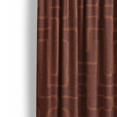 Terra Vermillion Mockup Curtain Detail