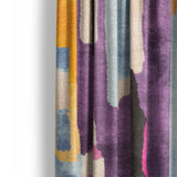 Raheem Orange & Purple Mockup Curtain Detail