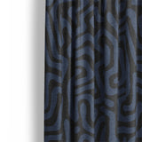 Kiva Slate Blue Mockup Curtain Detail