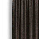 Keanu Watercolor Dark Brown Ombre Mockup Curtain Detail