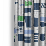 Milo Blue & Green Mockup Curtain Detail
