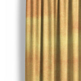 Jacinda Watercolor Fire Orange Ombre Mockup Curtain Detail