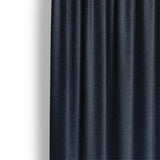 Keanu Watercolor Navy Blue Ombré Mockup Curtain Detail