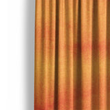 Ophelia Watercolor Fire Orange Balayage Mockup Curtain Detail
