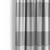 Buffalo Plaid Light Grey Mockup Curtain Detail