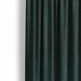 Keanu Watercolor Deep Teal Ombre Mockup Curtain Detail