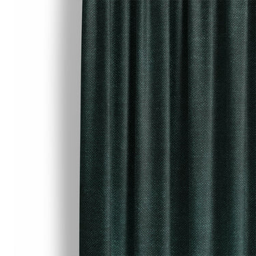 Keanu Watercolor Deep Teal Ombre Mockup Curtain Detail