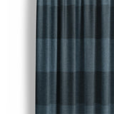 Buffalo Plaid Dark Navy Mockup Curtain Detail