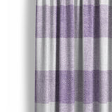 Buffalo Plaid Lilac Mockup Curtain Detail