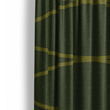Kepler Forest & Yellow Mockup Curtain Detail